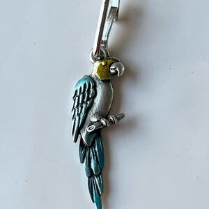 Rare Vintage JJ Jonette Parrot Charm Or Pendant Preloved